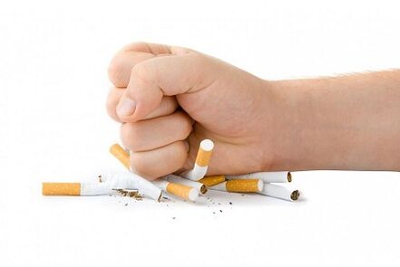 How to eliminate cigarettes
